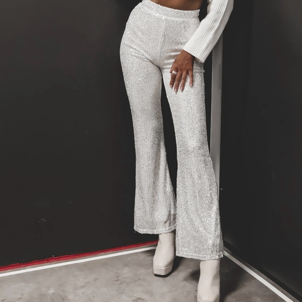 Amazing Lace Sequins Pants